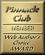 Pinnacle-Club Web Author's Choice 
Award